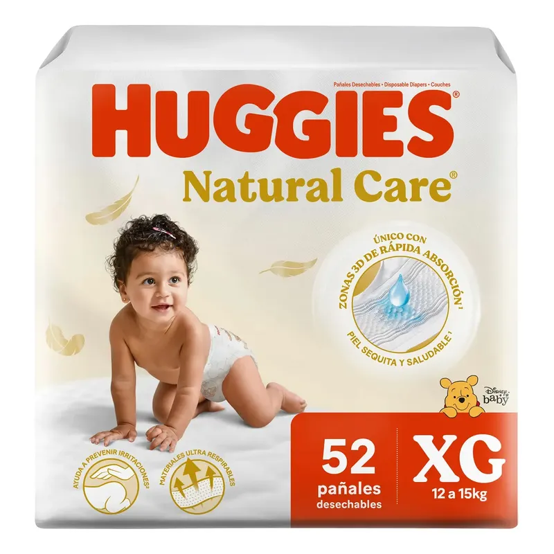 Huggies Natural Care Talle XG