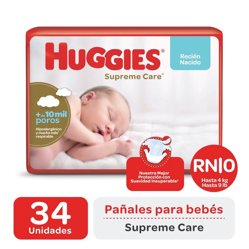 Huggies Supreme Care Talle Rn