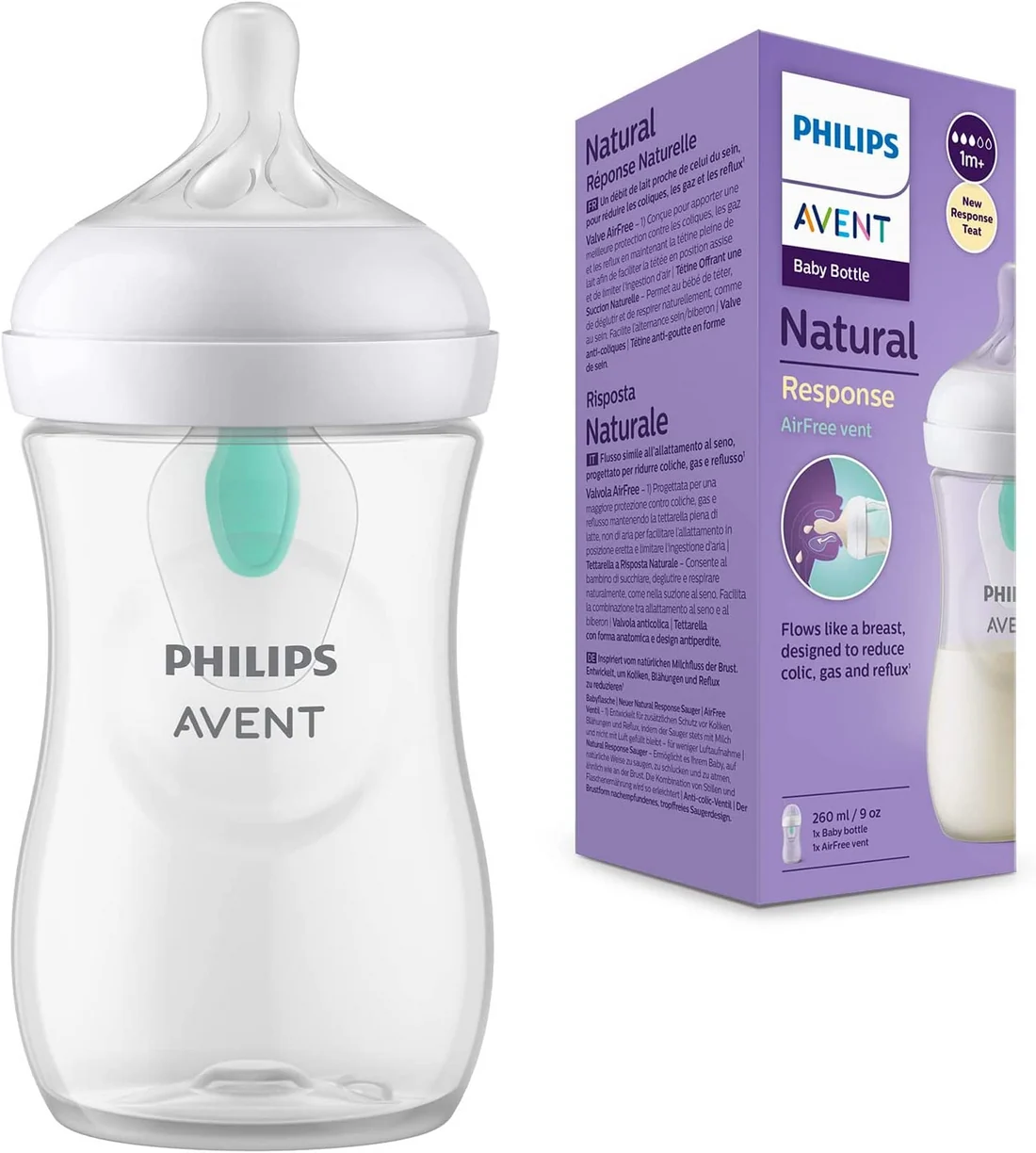 Mamadera Avent Natural 260 ml