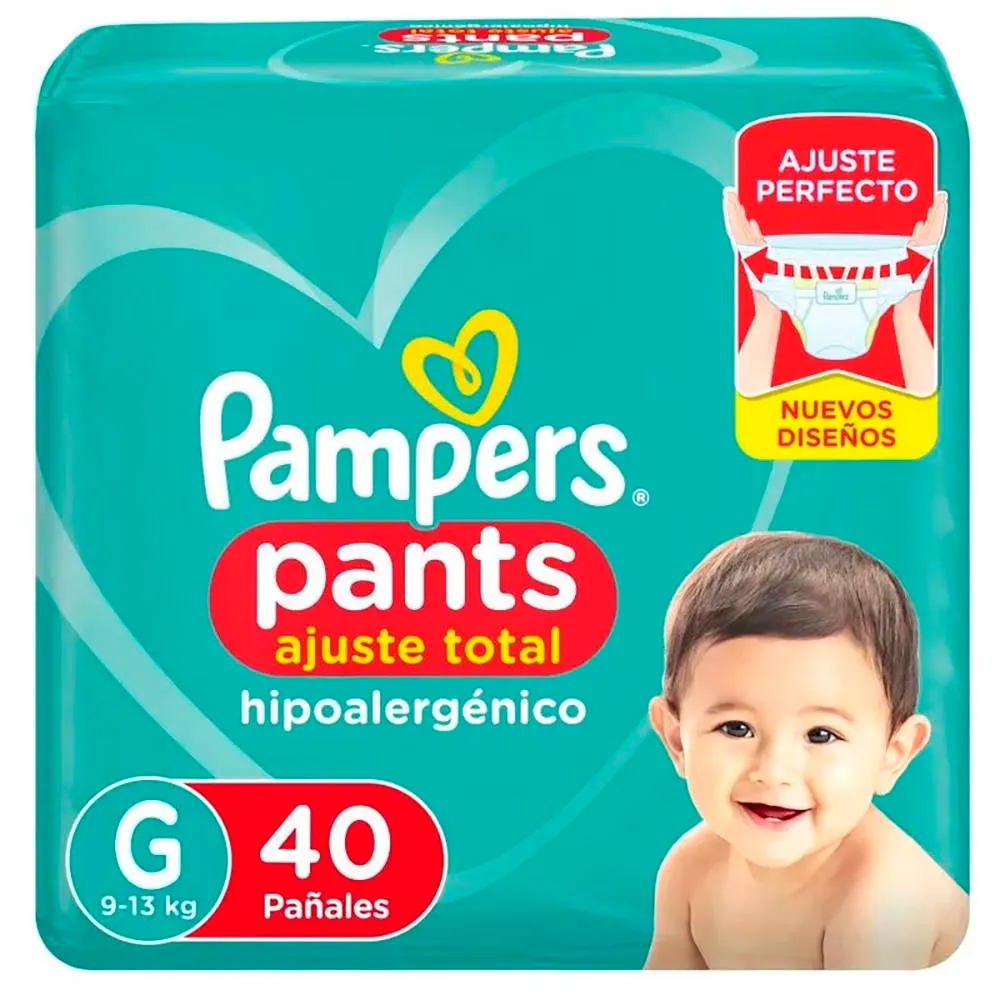 Pampers Pants Ajuste Total Talle G